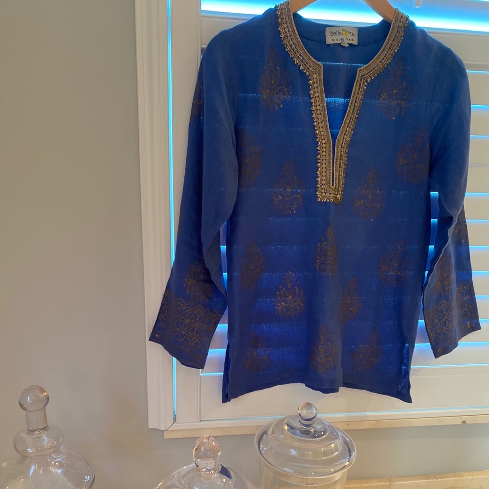 Kaftan linen top